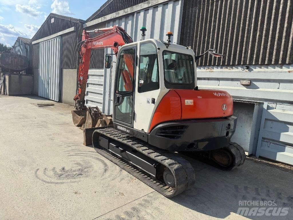 Kubota KX 080 Midi bagri 7t – 12t