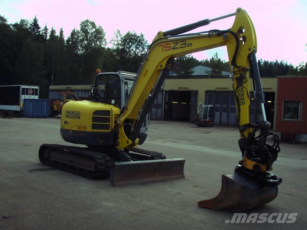 Wacker Neuson 75 Z3 Midi bagri 7t – 12t