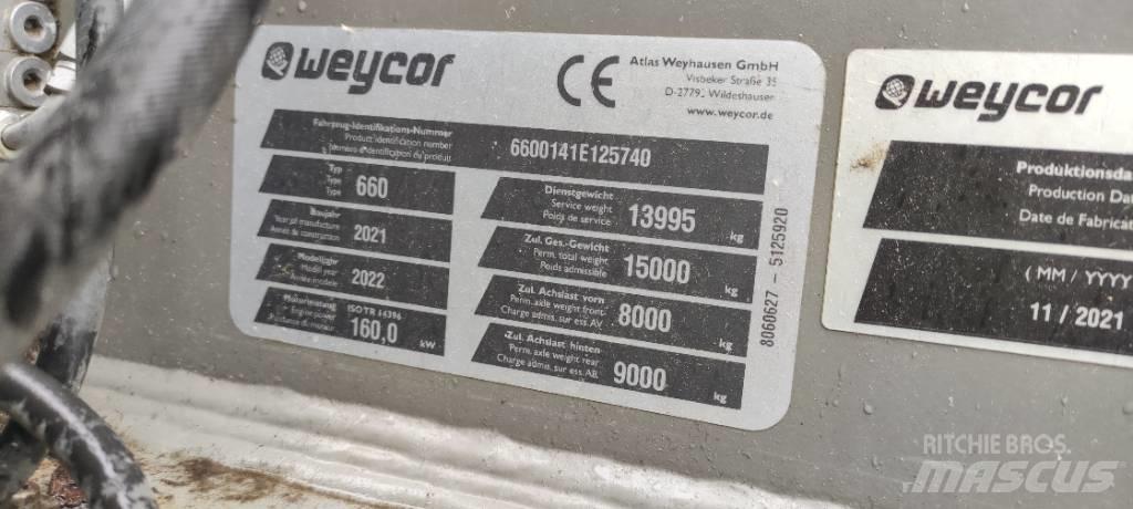 Atlas AR660 Kolesni nakladalci