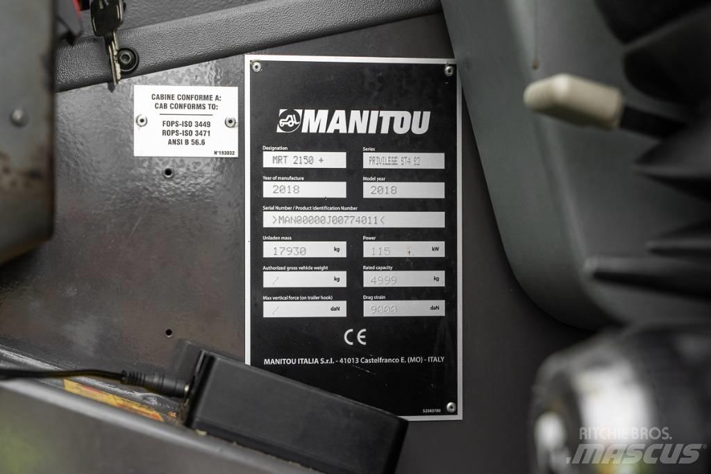 Manitou MRT 2150 Teleskopski viličarji