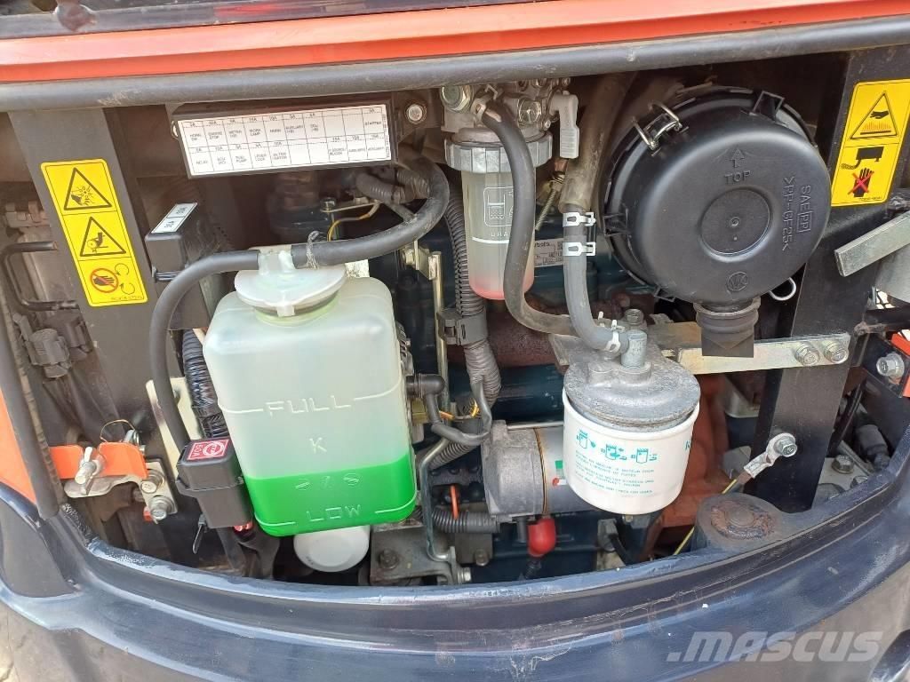 Kubota U 17-3 Mini bagri <7t