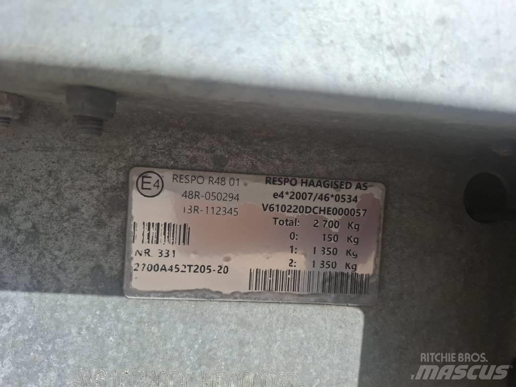 Respo 2700A452T205 Druge prikolice