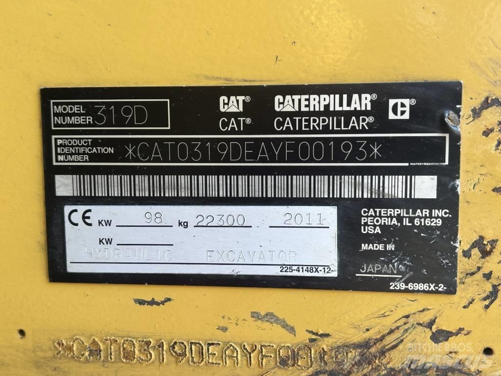 CAT 319 D L Bagri goseničarji
