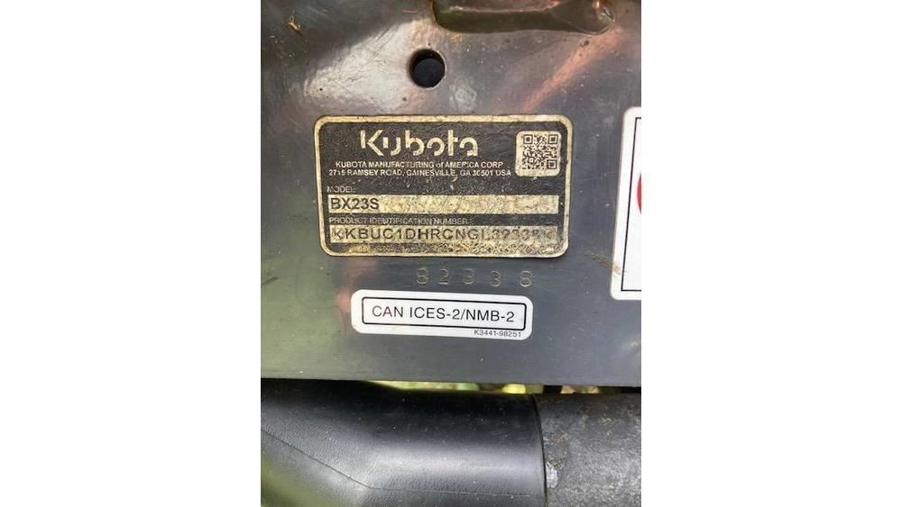 Kubota BX23s Traktorji