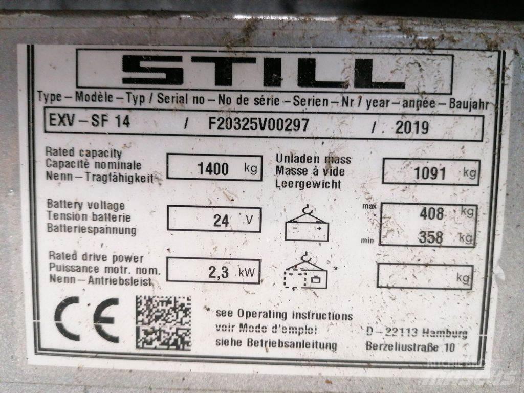 Still EXV-SF14 Ročni električni viličar