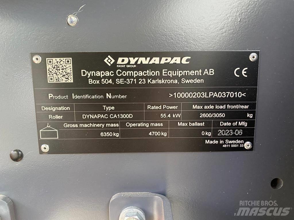 Dynapac CA 1300 D Enojni valjarji
