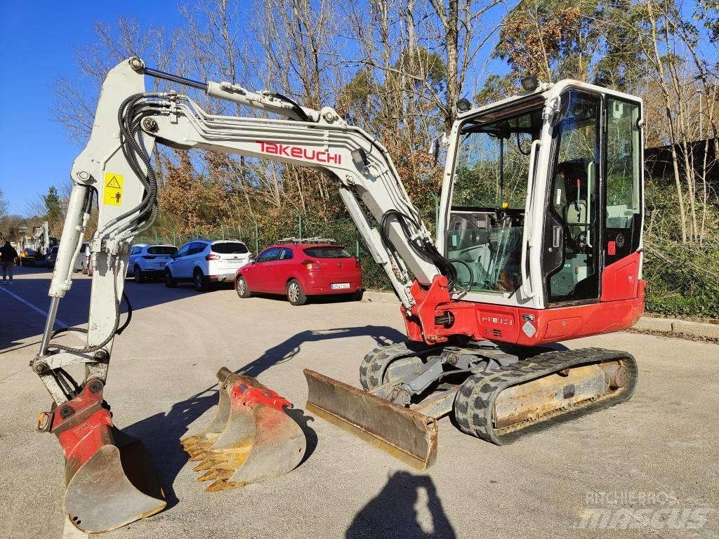 Takeuchi TB 230 Mini bagri <7t