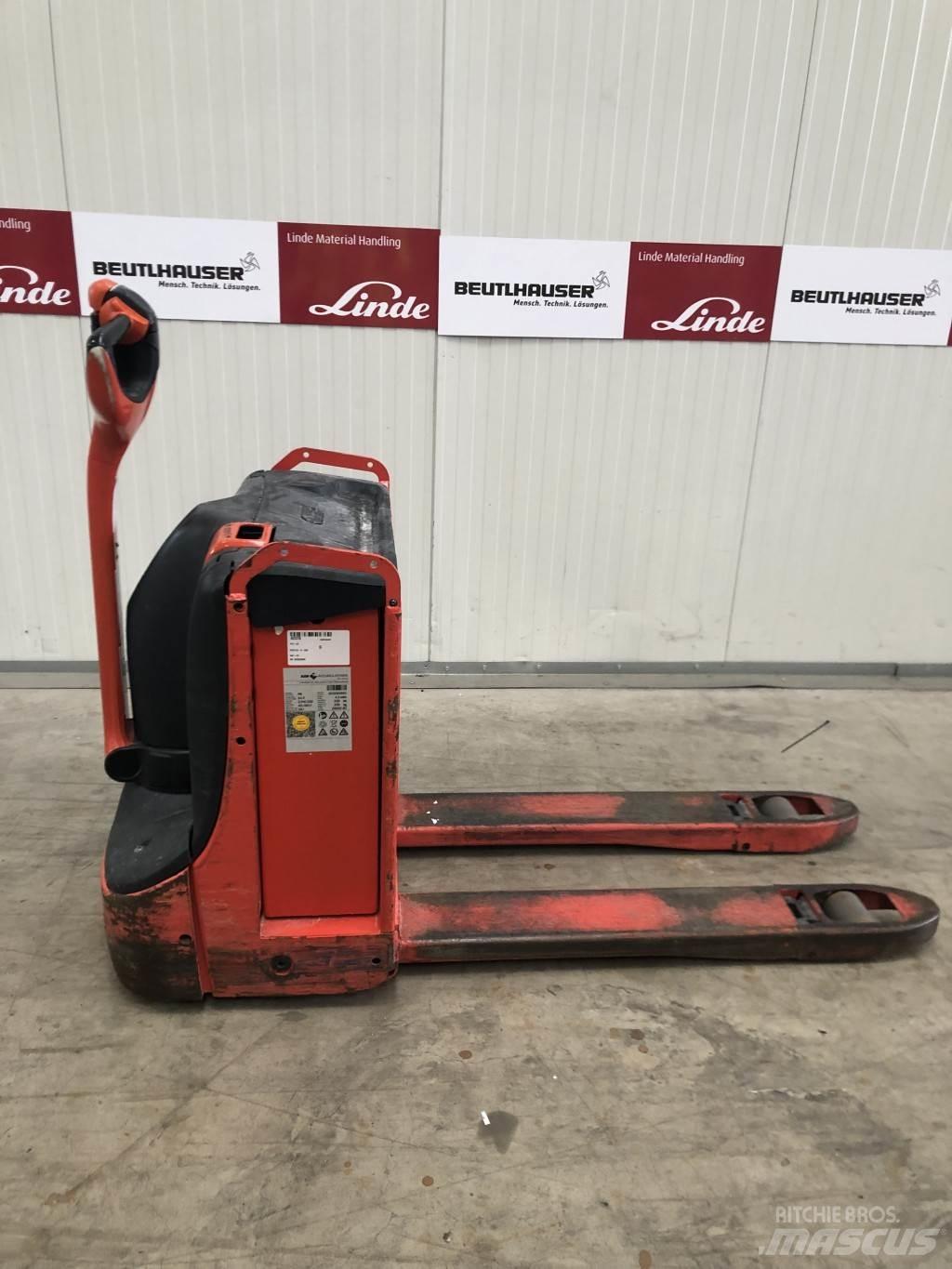 Linde T16 Električni nizko dvižni viličar