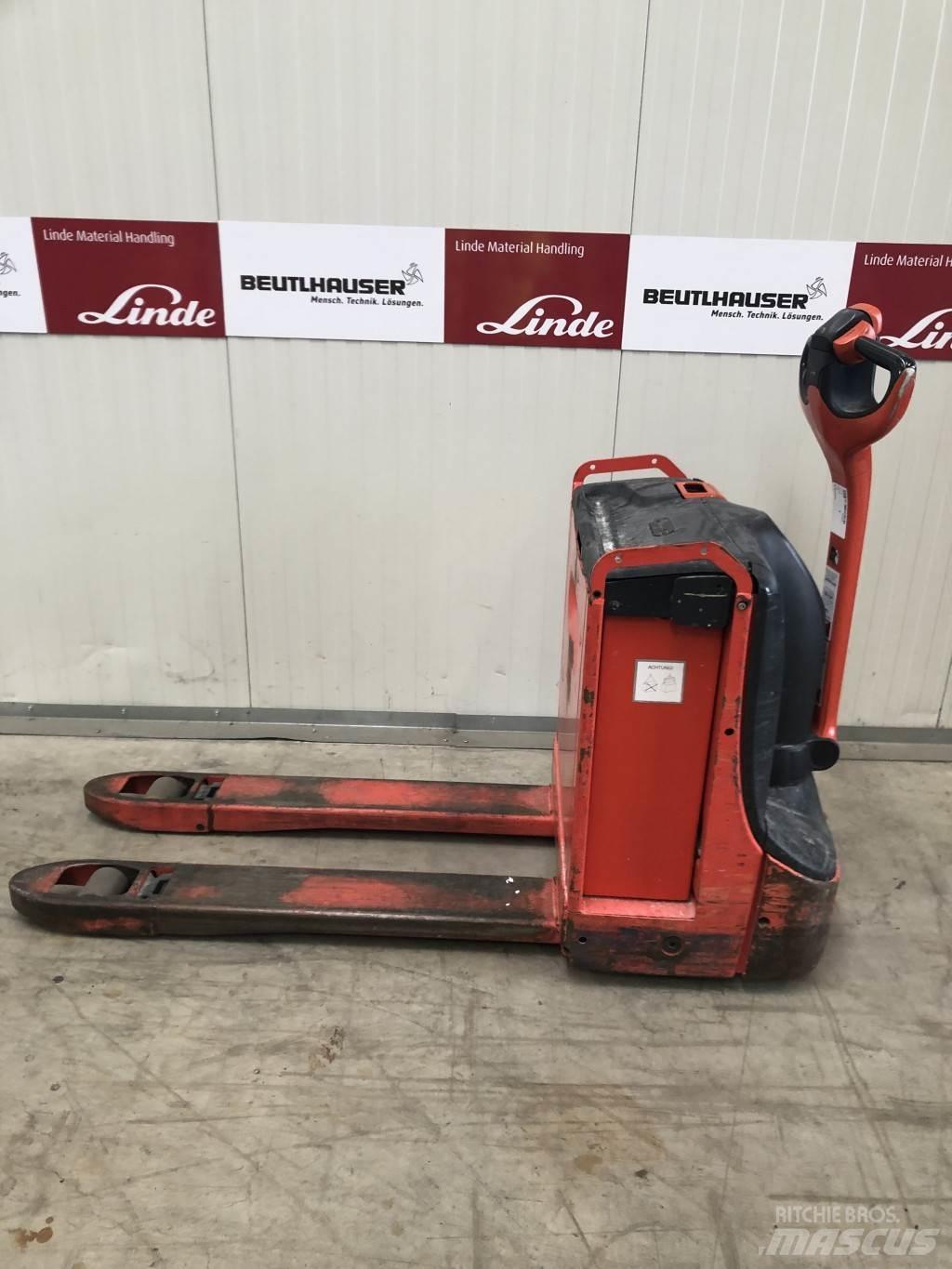 Linde T16 Električni nizko dvižni viličar