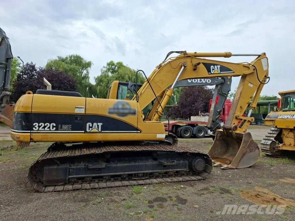 CAT 322 C Bagri goseničarji