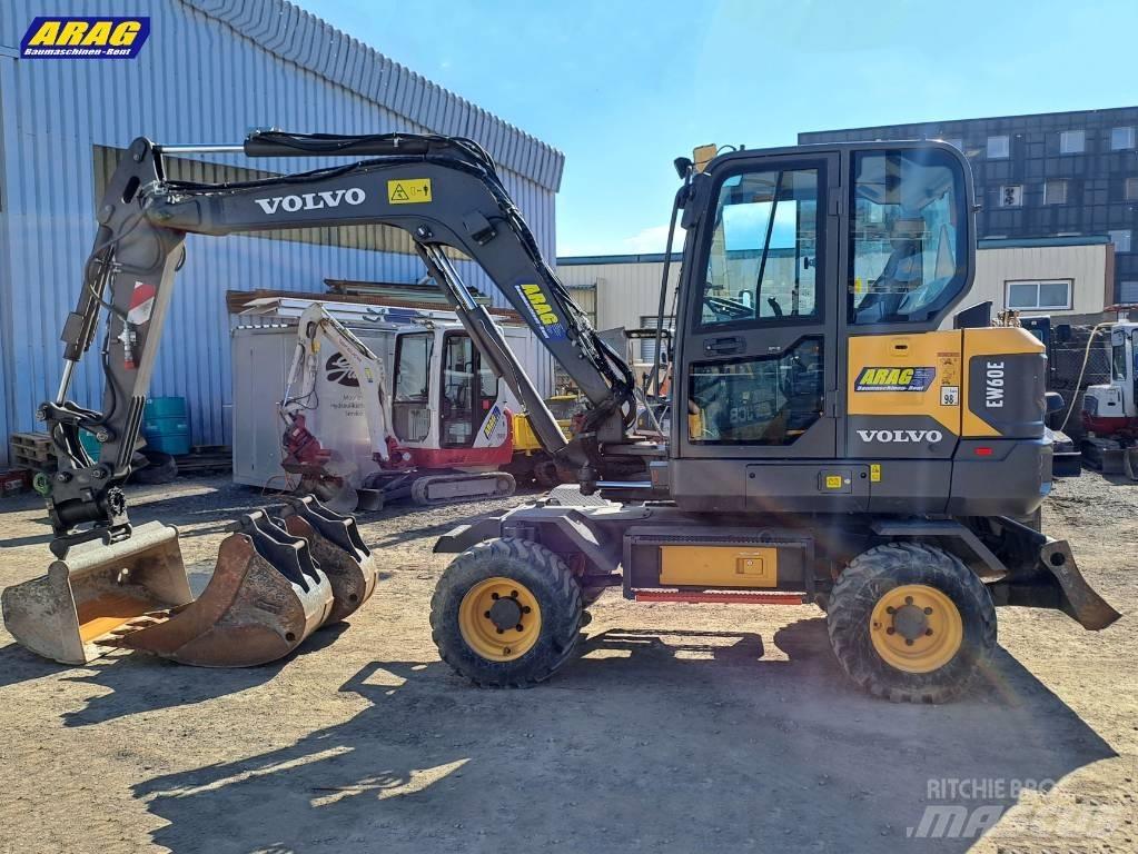 Volvo EW 60 E Bagri na kolesih