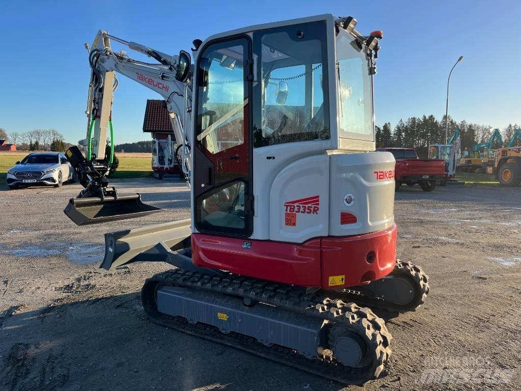 Takeuchi TB 335 R Mini bagri <7t