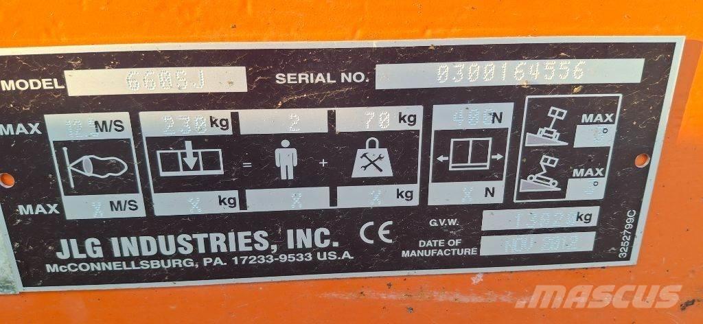 JLG 660 SJ Teleskopske dvižne ploščadi