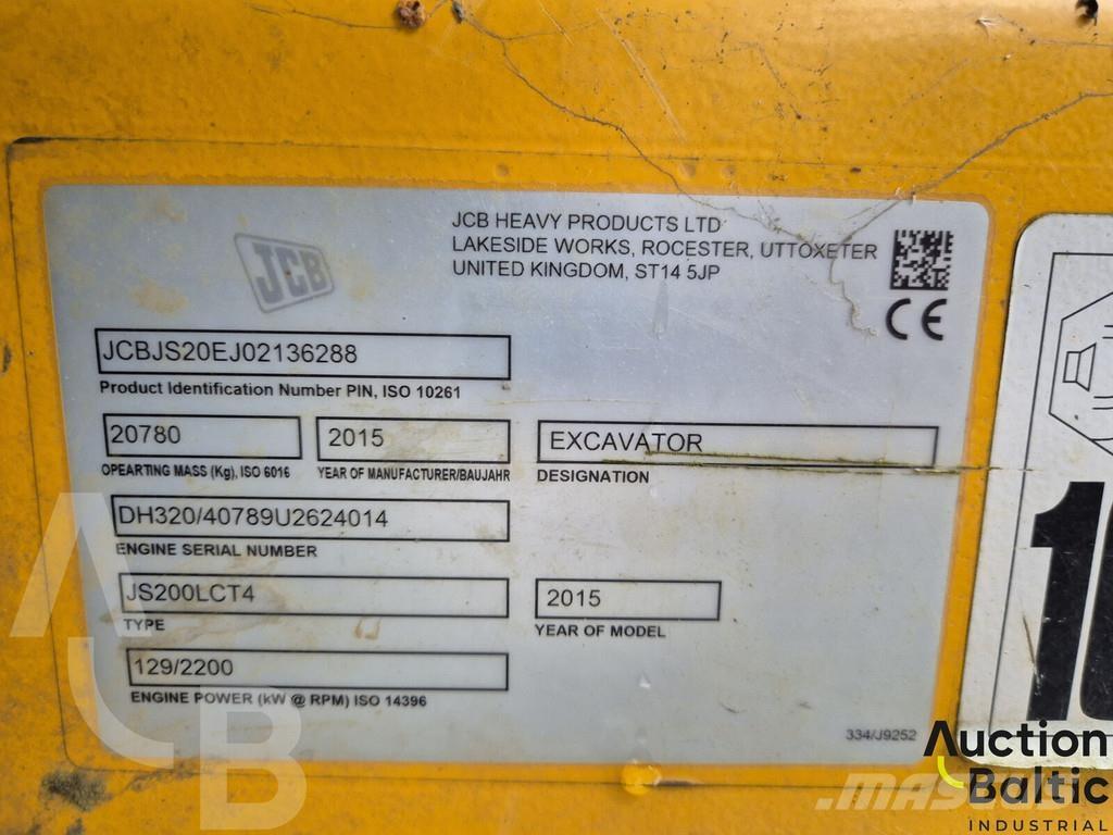 JCB JS 200 LC T4 Bagri goseničarji