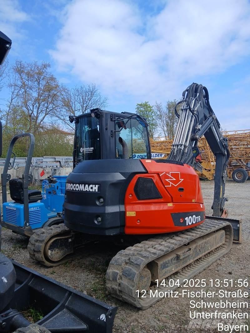 Eurocomach 100TR Mini bagri <7t