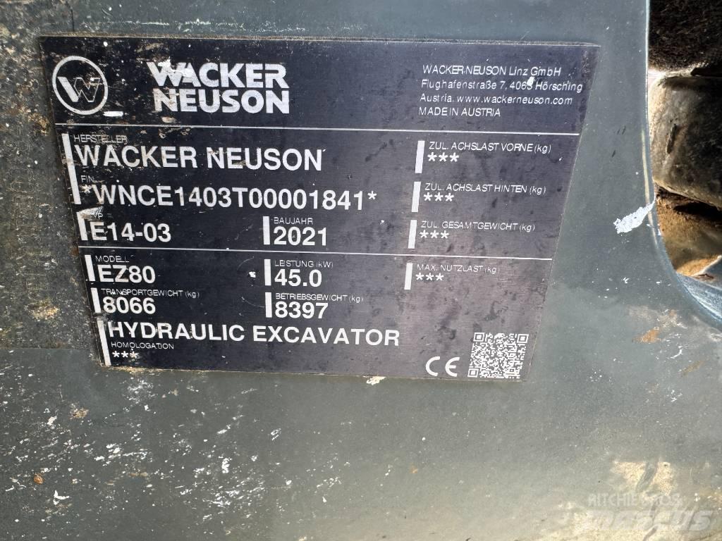 Wacker Neuson EZ80 Bagri goseničarji
