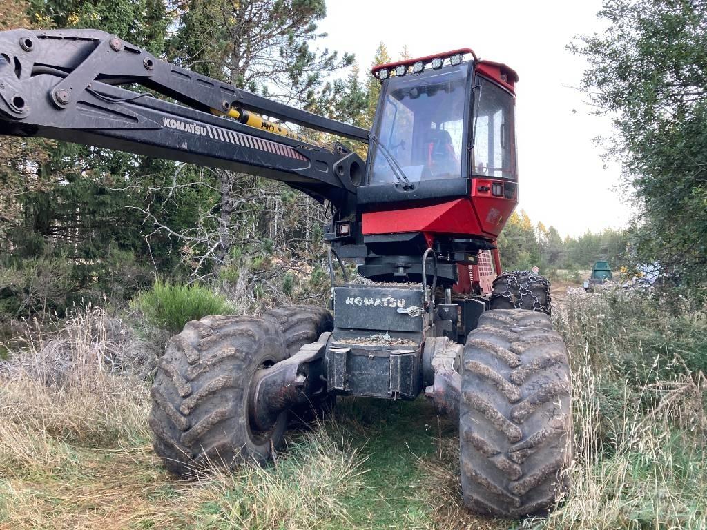 Komatsu 931.1 Harvesterji