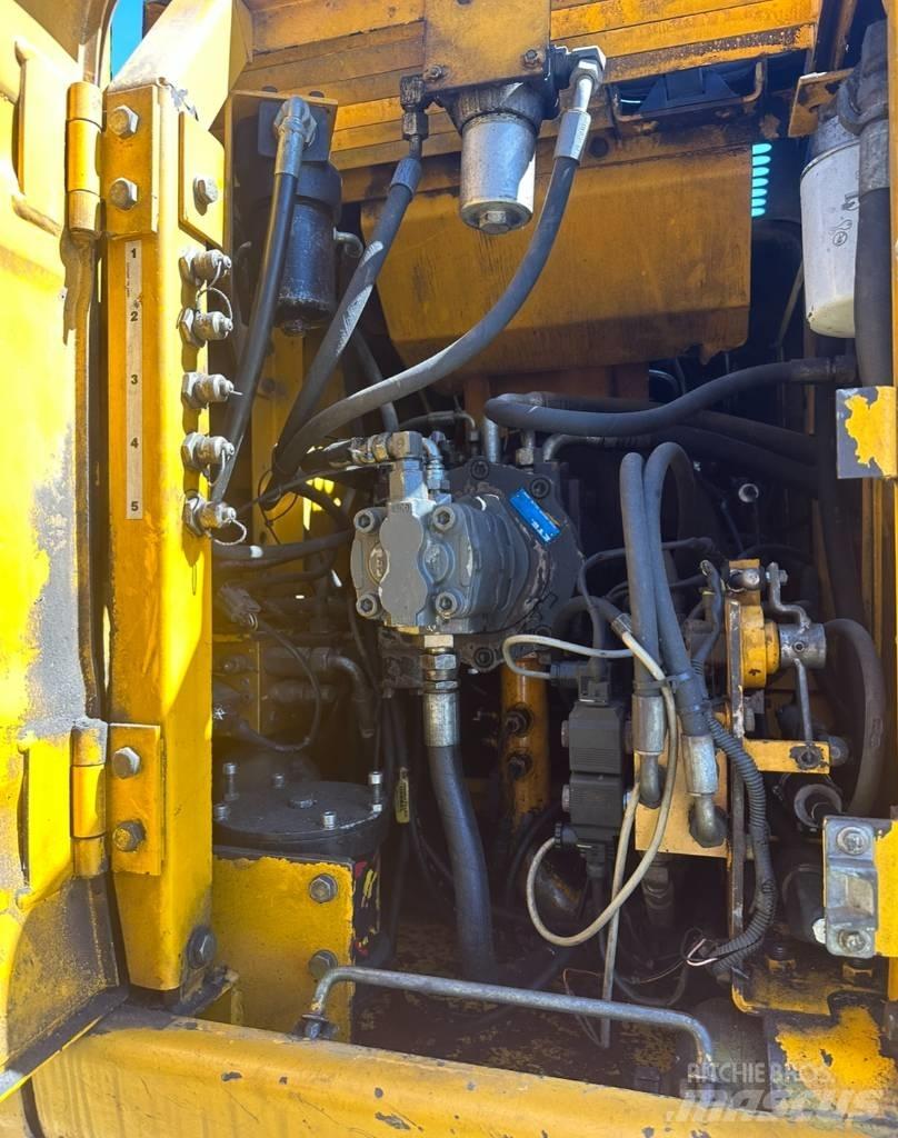JCB JS 145 W Bagri na kolesih