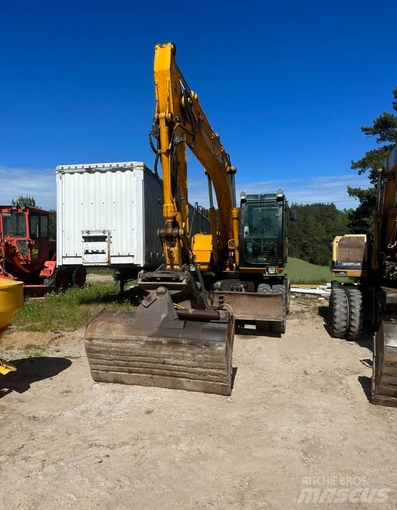 JCB JS 145 W Bagri na kolesih