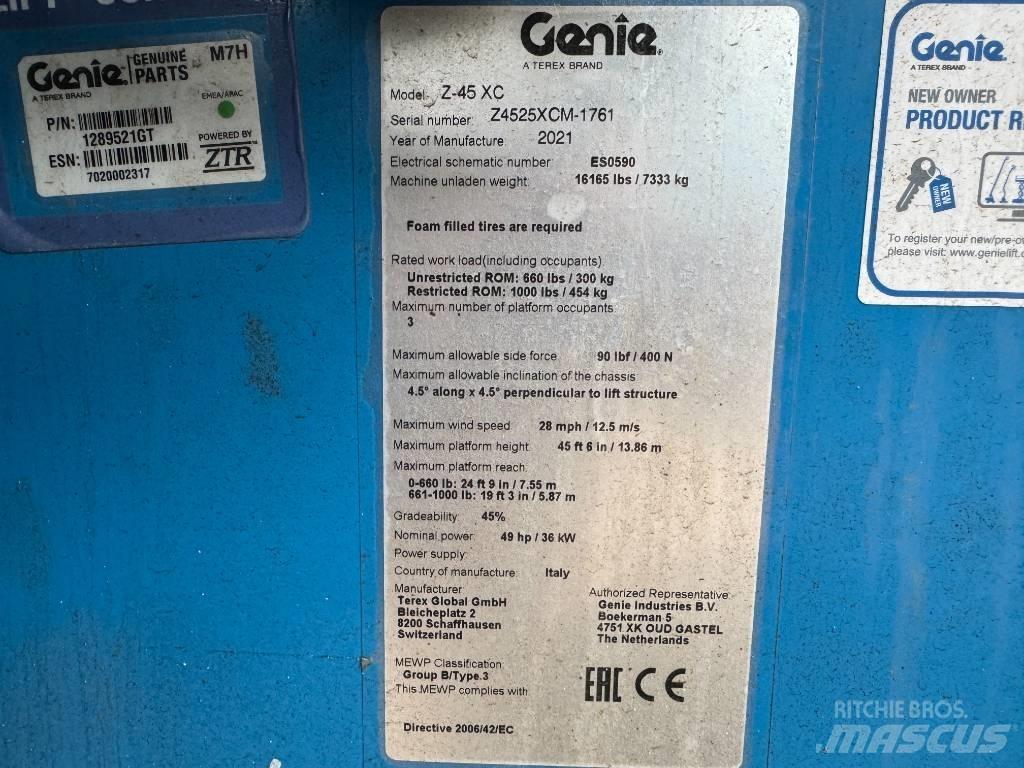 Genie Z 45/25 XC Zglobne dvižne ploščadi
