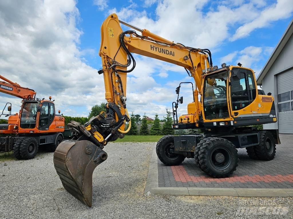 Hyundai 140 W 9 A Bagri na kolesih