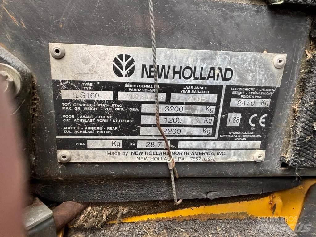 New Holland LS160 Skid steer mini nakladalci