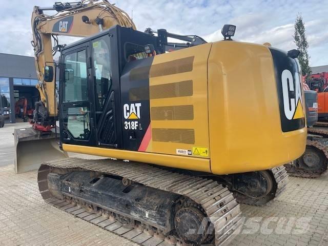 CAT 318FL Bagri goseničarji