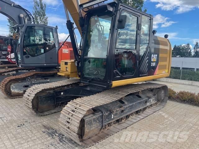 CAT 318FL Bagri goseničarji