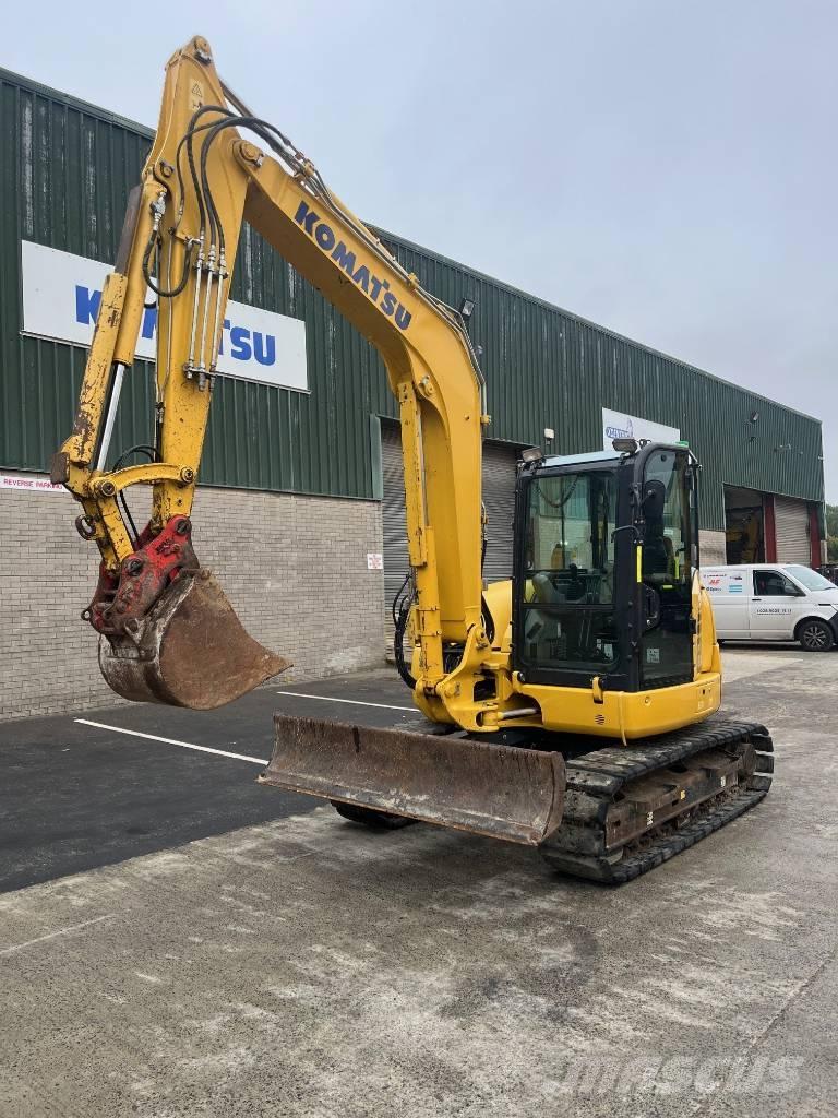 Komatsu PC80MR-5E0 Midi bagri 7t – 12t