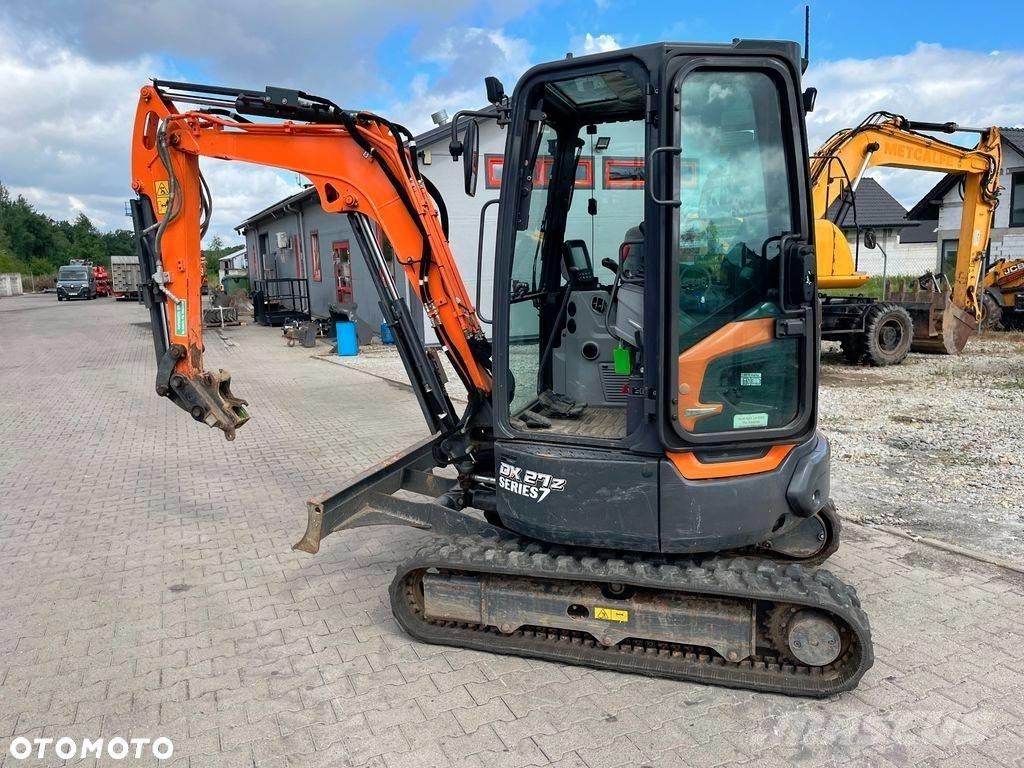 Doosan DX 27 Z Mini bagri <7t