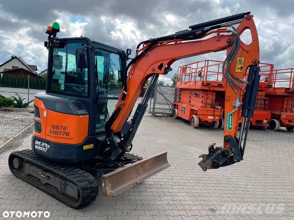 Doosan DX 27 Z Mini bagri <7t