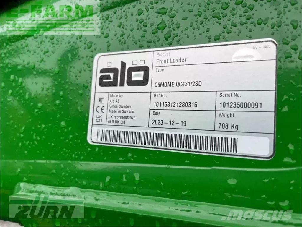 John Deere 6155m Traktorji