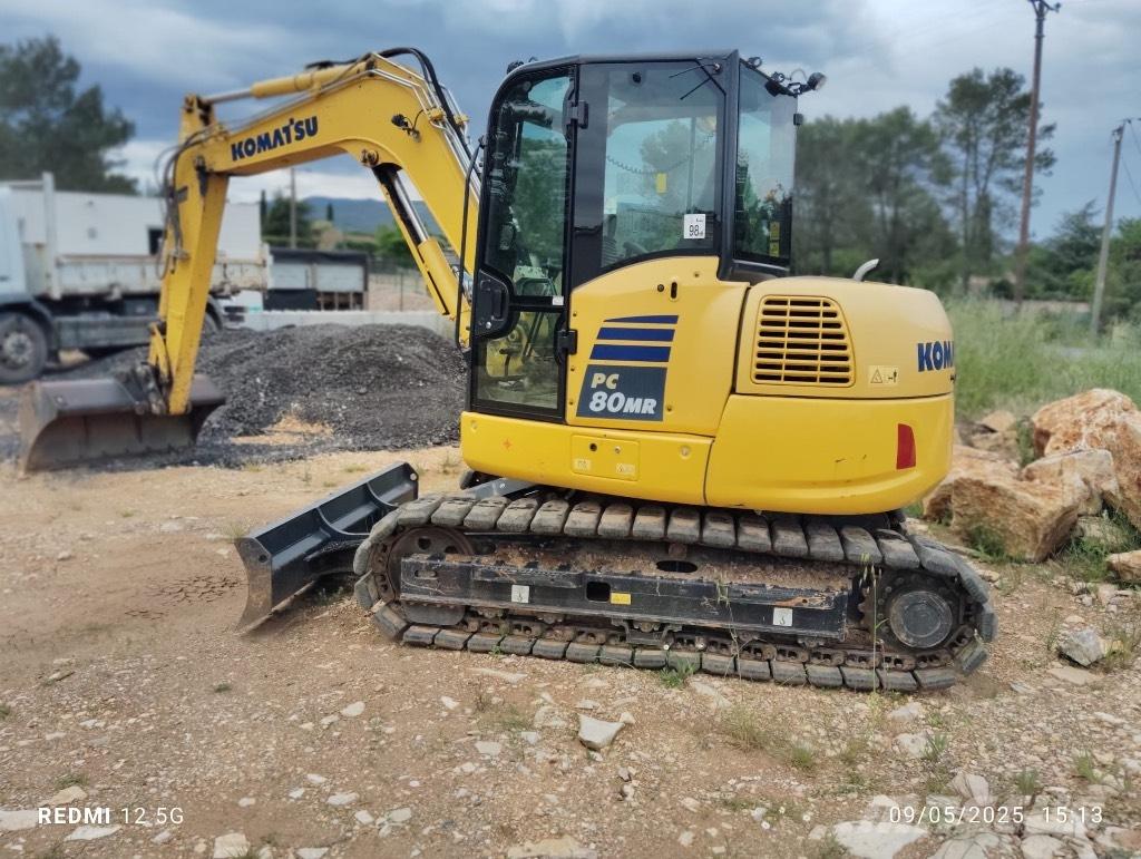 Komatsu PC 80 MR Midi bagri 7t – 12t