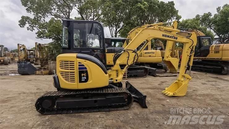 Komatsu PC 35 Mini bagri <7t