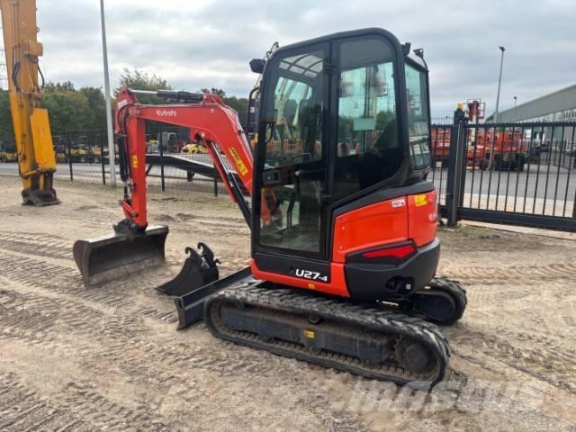 Kubota U 27-4 Mini bagri <7t