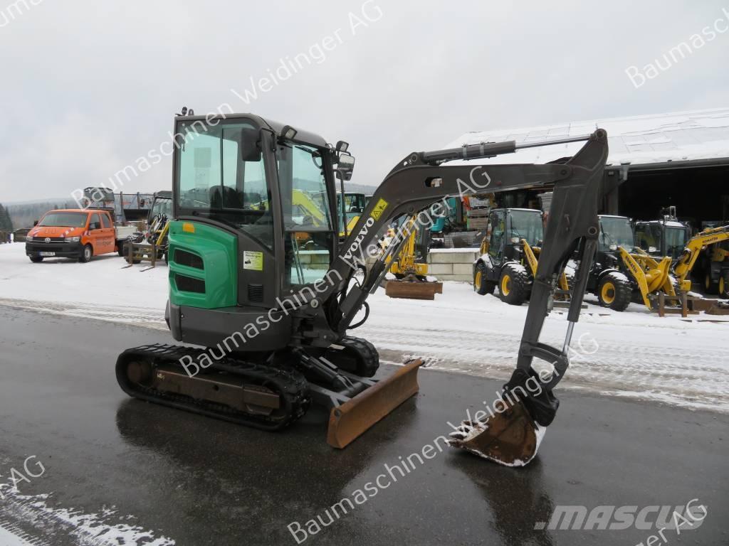 Volvo ECR 25 D Mini bagri <7t