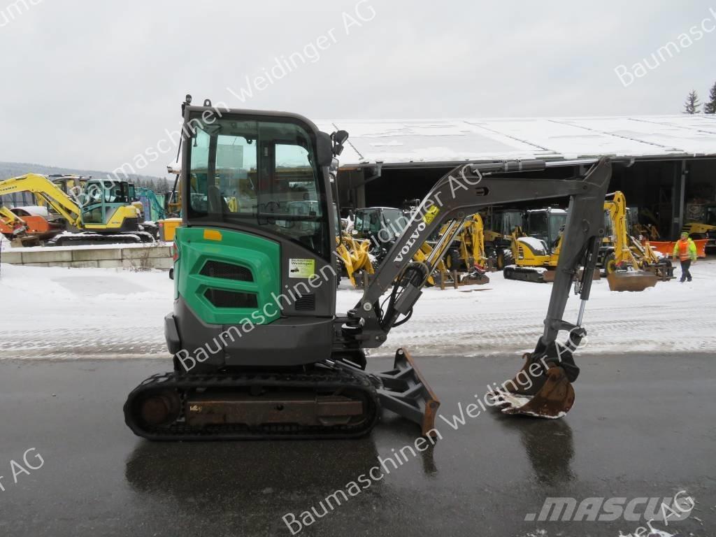Volvo ECR 25 D Mini bagri <7t