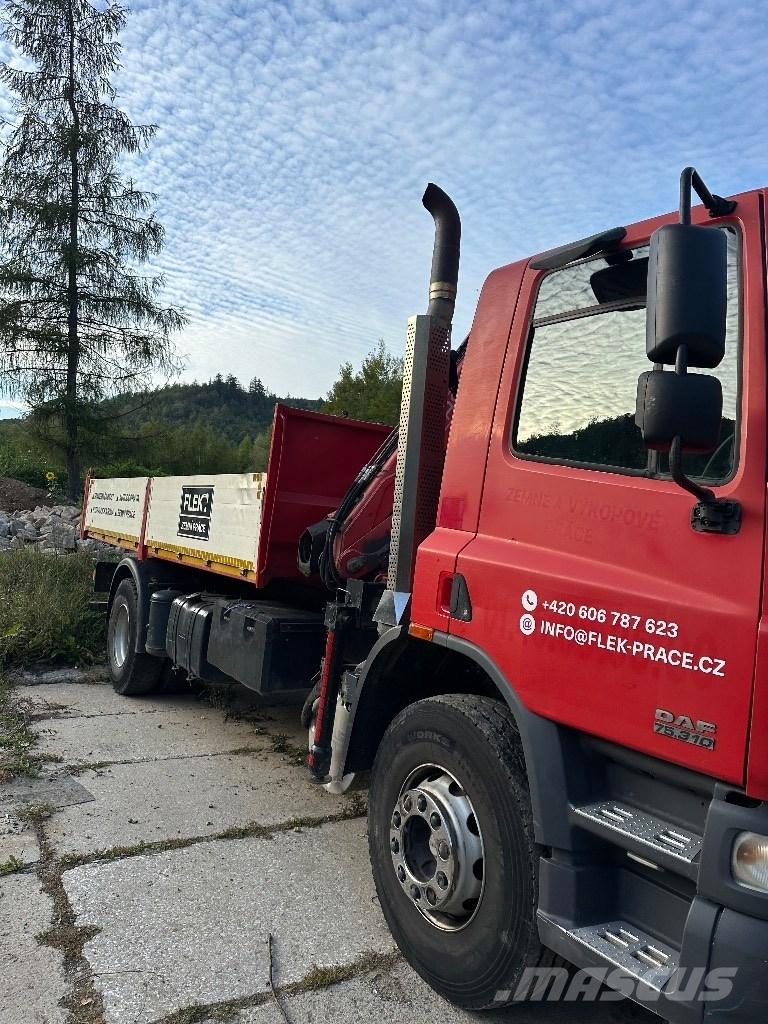 DAF CF 75.310 Tovornjaki z žerjavom