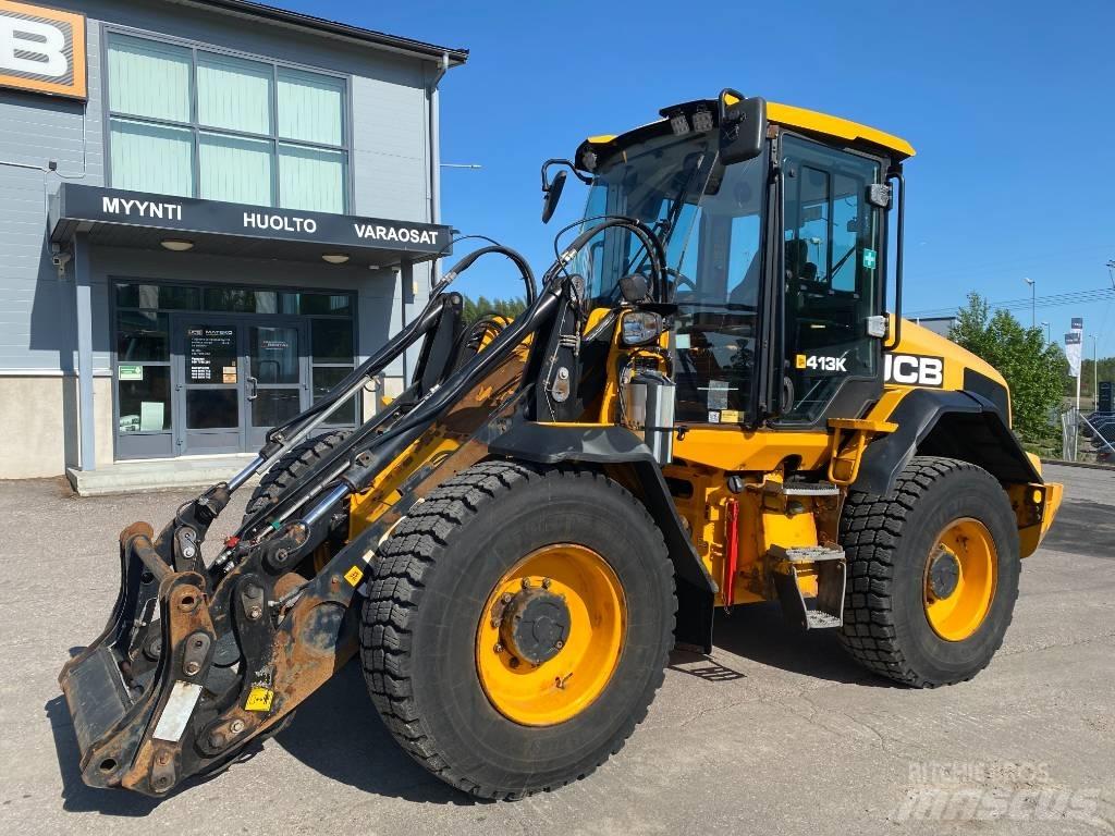 JCB 413 K T4F Kolesni nakladalci