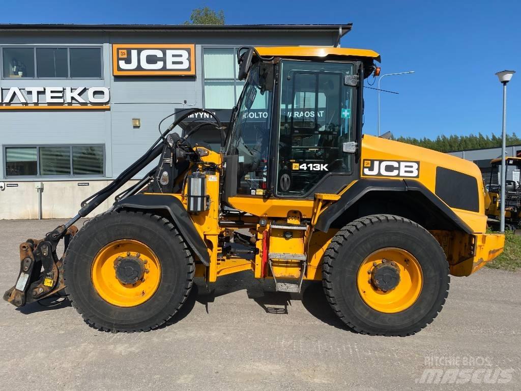 JCB 413 K T4F Kolesni nakladalci