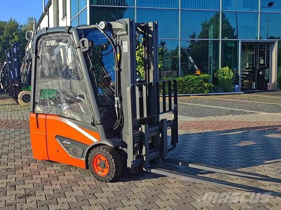 Linde E14-02 Električni viličarji