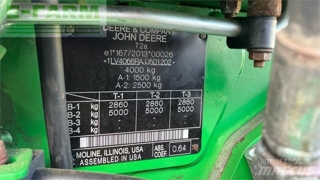 John Deere 4066R Traktorji