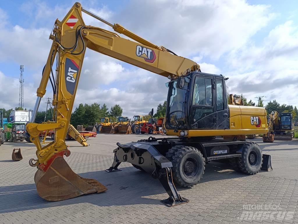 CAT M 322 D Bagri na kolesih