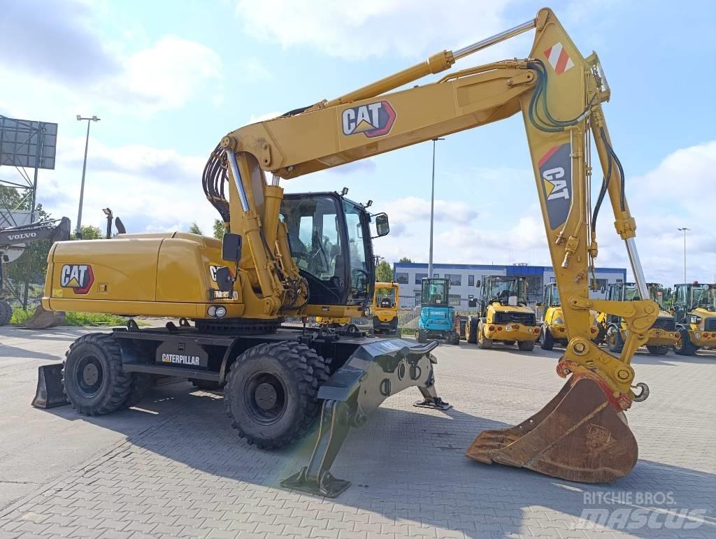 CAT M 322 D Bagri na kolesih