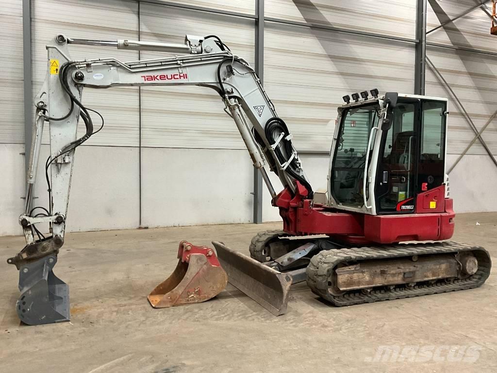 Takeuchi TB 280 FR Midi bagri 7t – 12t