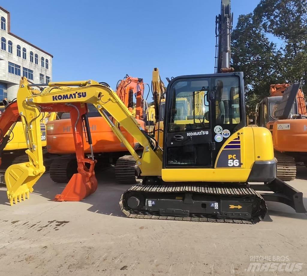 Komatsu PC 56 Bagri goseničarji