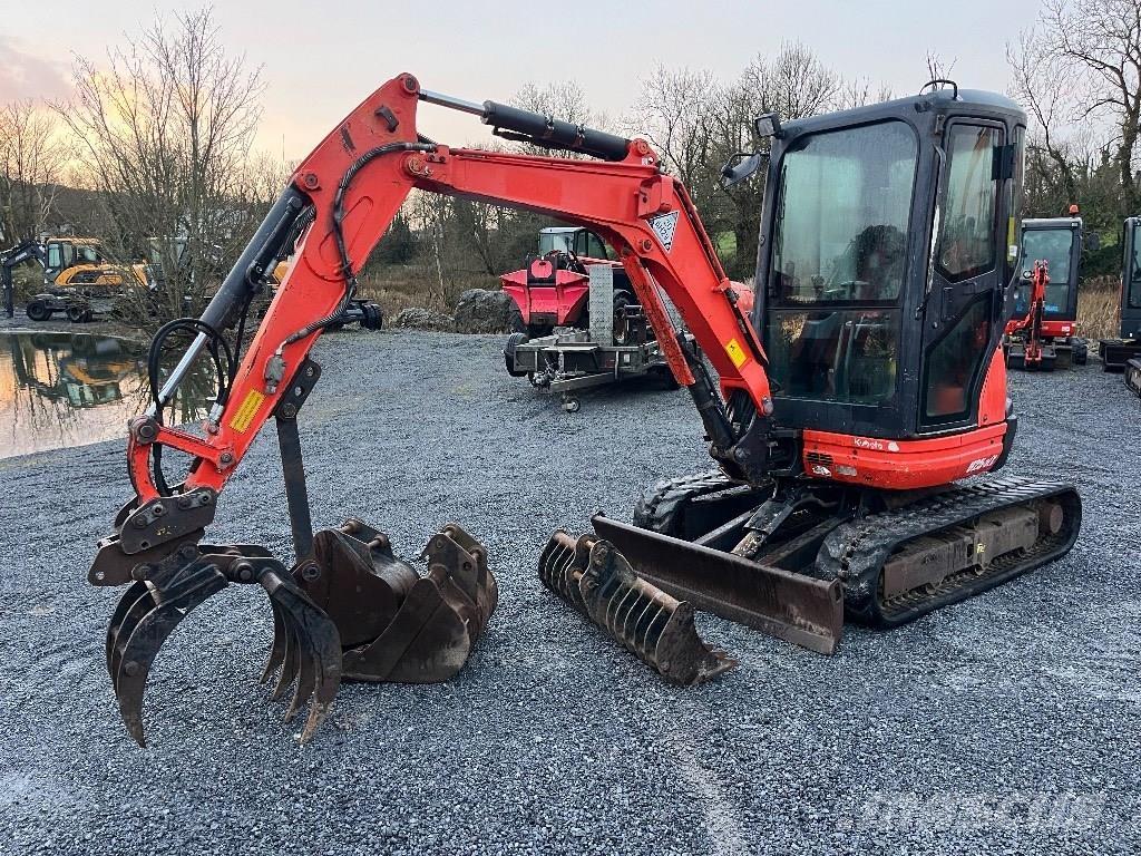 Kubota U 25-3 Mini bagri <7t