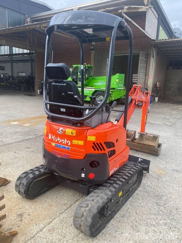 Kubota U 17-3 Mini bagri <7t