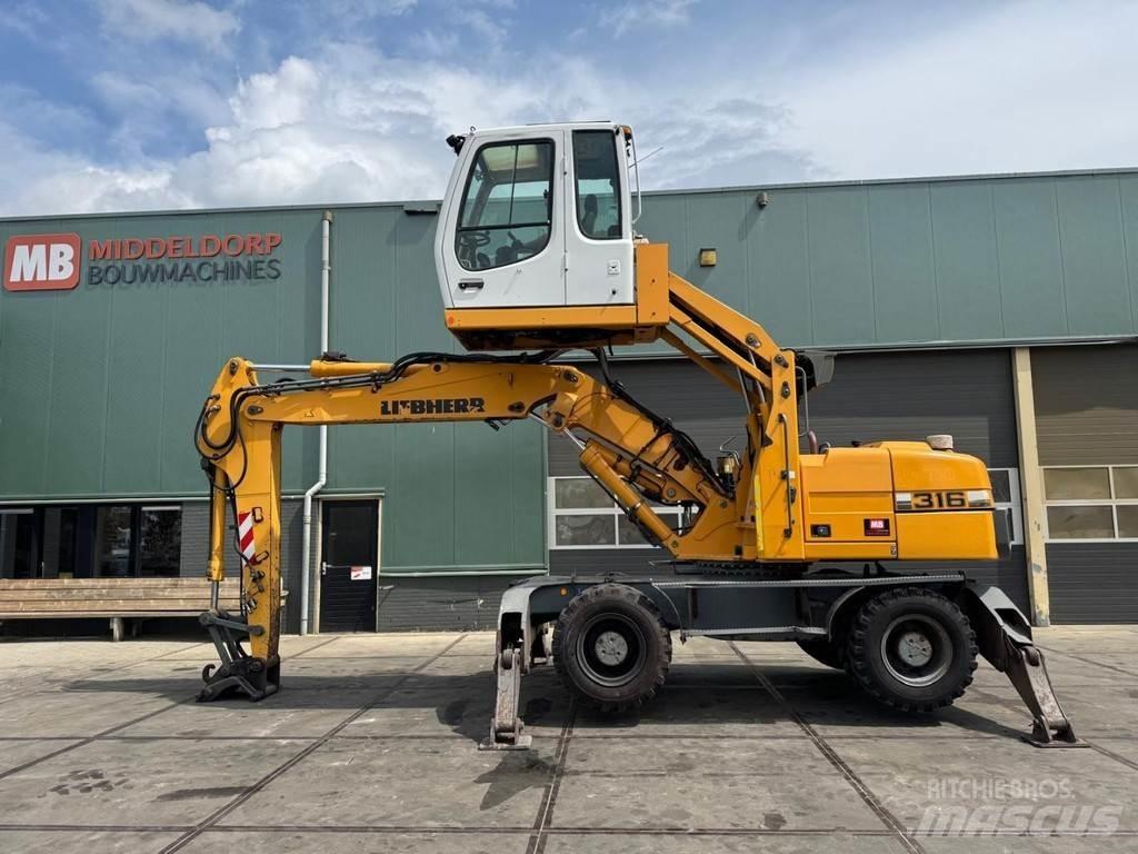 Liebherr A 316 Bagri za prekladanje primarnih/sekundarnih surovin