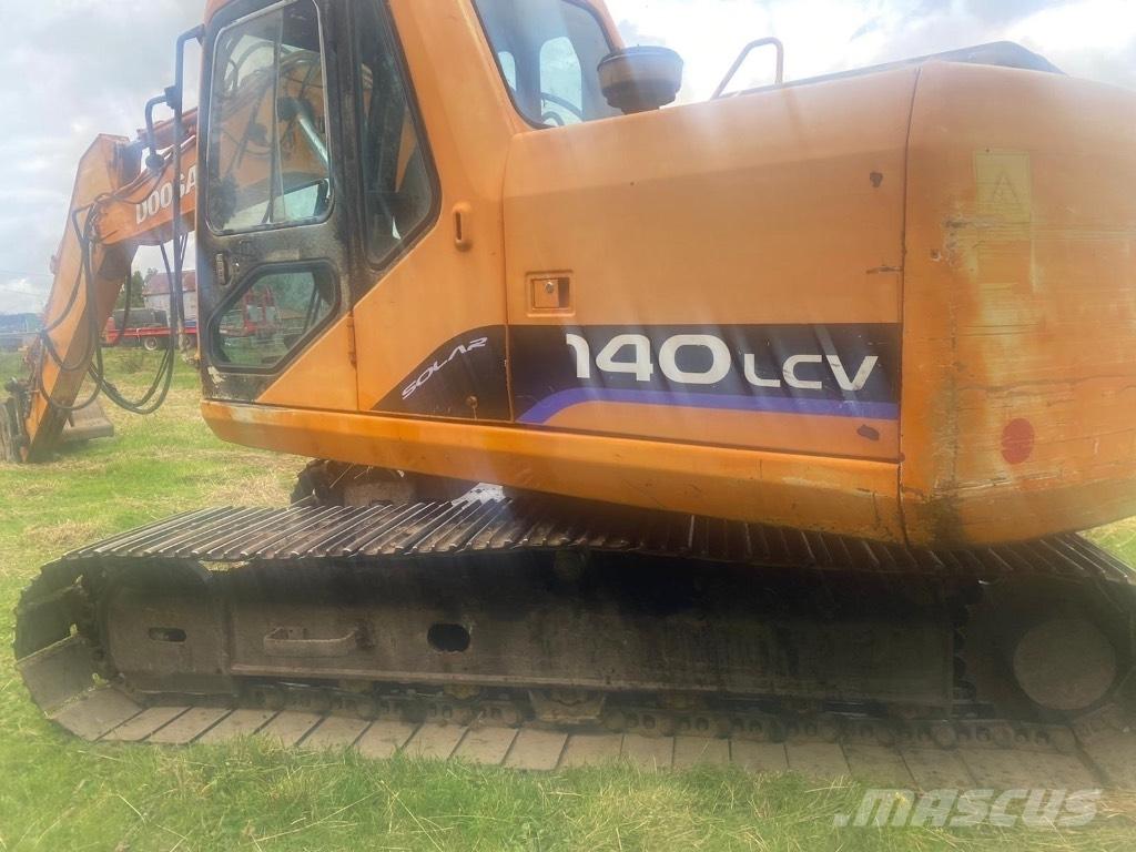 Doosan DX 140 Bagri na kolesih